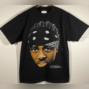 Lil Wayne by Game Changer Young Weezy Big Face Lil Wayne Tee Shirt Sz Large Rap